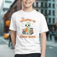 Cute Halloween Teacher Librarian Mummy Reading Books Graphic Youth