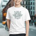 Floral “Read Return Repeat” Book Lovers Readers Librarians Graphic Youth Floral “Read Return Repeat” Book Lovers Readers Librarians Graphic Youth