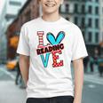 I Heart Books Love Reading Red And Stripe Animated Cat For Men Women Girls Kids Graphic Youth I Heart Books Love Reading Red And Stripe Animated Cat For Men Women Girls Kids Graphic Youth