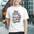 Hot Cocoa And a Page Turner Book Lovers Hot Chocolate Graphic Youth