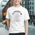 I’d Rather Be Reading Minimal Book Lover Arch Graphic Youth