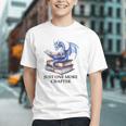 Just One More Chapter Book Dragon Reading Book Lover Bookish Graphic Youth Just One More Chapter Book Dragon Reading Book Lover Bookish Graphic Youth