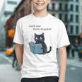 Just One More Chapter Bookworm Cat Book Lover Graphic Youth