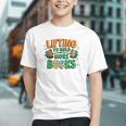 Lifting To Hold More Books Weightlifting Workout Gym Lover Graphic Youth Lifting To Hold More Books Weightlifting Workout Gym Lover Graphic Youth