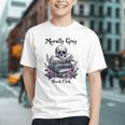 Morally Grey Book Club Gothic Vintage Style Graphic Youth Morally Grey Book Club Gothic Vintage Style Graphic Youth