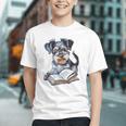 Nerdy Schnauzer Dog Book Lover Glasses Cute Pet For Men Women Kids Graphic Youth Nerdy Schnauzer Dog Book Lover Glasses Cute Pet For Men Women Kids Graphic Youth