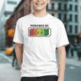 Powered By Books Bookworm Librarian Reading Graphic Youth