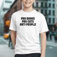 PRO Books PRO Cats Anti People Graphic Youth