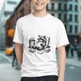 Raccoon Reading A Book Vintage Trash Reader Graphic Youth