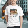Read Blue Liberty Books July 4th Independence Graphic Youth
