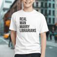Real Men Marry Librarians – Book Lover Husband Graphic Youth Real Men Marry Librarians – Book Lover Husband Graphic Youth