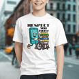 Respect Elders Cellphone Pushing Books In a Wheelchair Graphic Youth Respect Elders Cellphone Pushing Books In a Wheelchair Graphic Youth