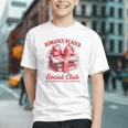 Romance Book Reading Bookish Romance Reader Social Club Graphic Youth