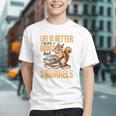 Squirrel Animal Life Is Better With Books And a Graphic Youth