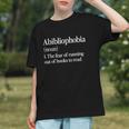 Abibliophobia Definition Reading Book Worm Reader Graphic Youth