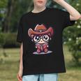 Adorable Book Lover Cowboy With Reading Glasses Cute Graphic Youth Adorable Book Lover Cowboy With Reading Glasses Cute Graphic Youth