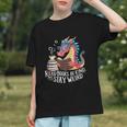 Adorable Book Lover Dragon Read Books Be Kind Stay Weird Graphic Youth