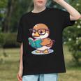 Adorable Book Lover Mallard Duck With Reading Glasses Cute Graphic Youth