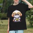 Adorable Book Lover Shih Tzu With Reading Glasses Cute Graphic Youth Adorable Book Lover Shih Tzu With Reading Glasses Cute Graphic Youth