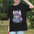 Adorable Book Lover Valkyrie With Reading Glasses Cute Graphic Youth