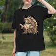 Alligator Snapping Turtle Reading A Book Graphic Youth Alligator Snapping Turtle Reading A Book Graphic Youth