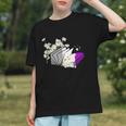 Asexual Book Lover LGBT Reading Pride Ace Flag Daisy Graphic Youth Asexual Book Lover LGBT Reading Pride Ace Flag Daisy Graphic Youth