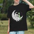 Astronaut Reading Book To Alien Moon Space Book Lover Men Graphic Youth Astronaut Reading Book To Alien Moon Space Book Lover Men Graphic Youth