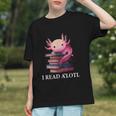 Axolotl Book Lover Librarian Reading Library Readers Graphic Youth