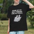Some Of My Best Friends Are Fictional Book Lover Nerd Graphic Youth