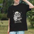 Boo Skeleton Skull Books Halloween Women School Teacher Kid Graphic Youth Boo Skeleton Skull Books Halloween Women School Teacher Kid Graphic Youth