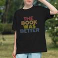 The Book Was Better Retro 70s Vintage Graphic Youth