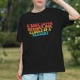 A Book Lover Without Her Kindle Is A Tragedy Apparel Graphic Youth A Book Lover Without Her Kindle Is A Tragedy Apparel Graphic Youth
