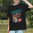 Booked And Busy Cool Coffee Reading Relaxing Books Graphic Youth