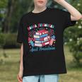 Books Fireworks And Freedom Independence Day Book Lover Graphic Youth