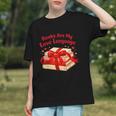 Books Are My Love Language Valentines Day For Books Lover Graphic Youth