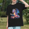 Bookworm Book Lover Women Girls Dragon Reading Graphic Youth