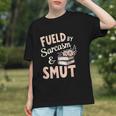 Bookworm Fueled By Sarcasm And Smut Book Reading Graphic Youth