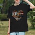 Bookworm Words Heart Book Lover Reader Reading Fun Graphic Youth Bookworm Words Heart Book Lover Reader Reading Fun Graphic Youth