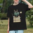 Cat Reading Book Graphic Youth