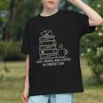 Cats Books And Coffee My Perfect Day Graphic Youth