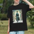 Charles Dickens Christmas Classic Book Ebeneezer Scrooge -Adults Kids Small Short Sleeve T-Shirt Graphic Youth