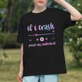 If I Crash Pause My Audiobook Listener Bookish Book Lover Graphic Youth