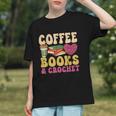 Crochet Coffee Reading Books Crocheter Crocheting Graphic Youth Crochet Coffee Reading Books Crocheter Crocheting Graphic Youth