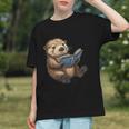 Cute Book Sea Otter Graphic Youth