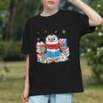 Cute Christmas A Penguin Reading Book Snowflake Hot Teacher Graphic Youth Cute Christmas A Penguin Reading Book Snowflake Hot Teacher Graphic Youth