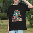 Cute Dragon Reading a Book Bookworm For Men Women Kid Graphic Youth
