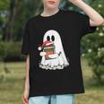 Cute Ghost Holding Books Bookish Christmas Graphic Youth