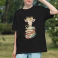 Cute Giraffe With Book Floral Bookworm Librarian Book Lover Graphic Youth Cute Giraffe With Book Floral Bookworm Librarian Book Lover Graphic Youth