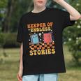 Cute Librarian Library Book Lover Keeper Of Endless Stories Graphic Youth
