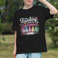 Cute Reading With My Gnomies Gnome Book Bookworm Lover Graphic Youth